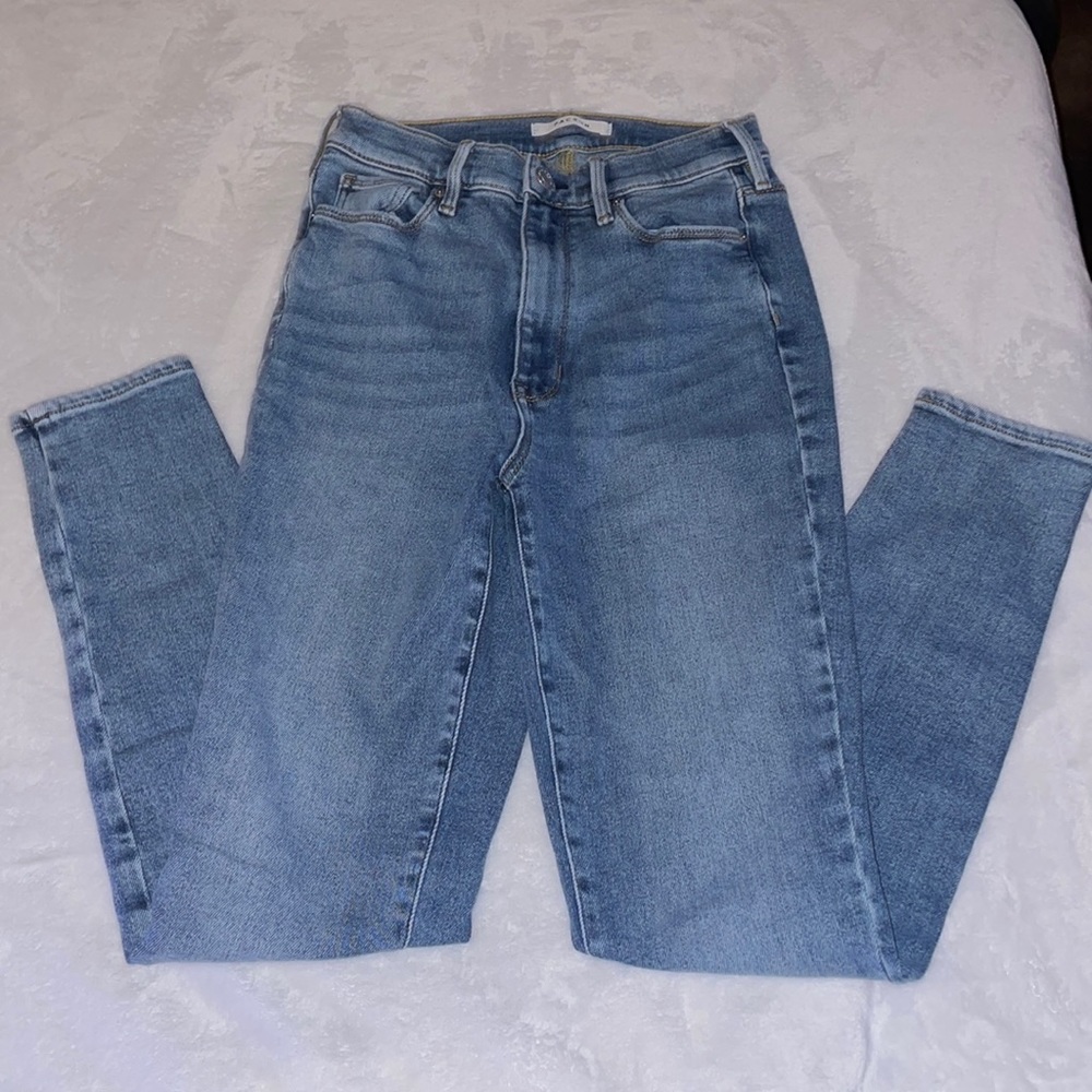 Pacsun Super High-Rise Blue Jeggings